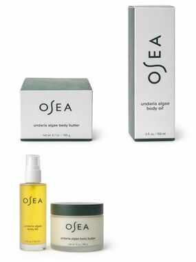 OSEA Undaria Algae Body Oil + Body Butter Set NEW Full Size Clean Beauty
